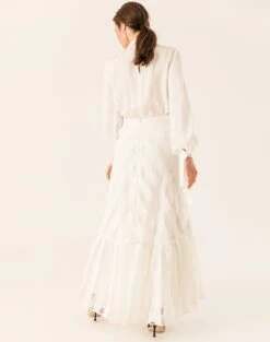 IVY OAK Jupes Longues Jupe Femme Blanc / Blanc Naturel 14 IVY OAK Jupes Longues Jupe Femme Blanc / Blanc Naturel -Edited You Boutique d6436268d6b8d7b626682e87d0371aa0