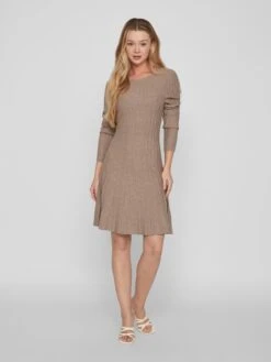 Vila Robes Robes En Maille Sachin Femme Noisette 12 Vila Robes Robes En Maille Sachin Femme Noisette -Edited You Boutique d6b1d8cdae5b609f96d0f836fac2fe21