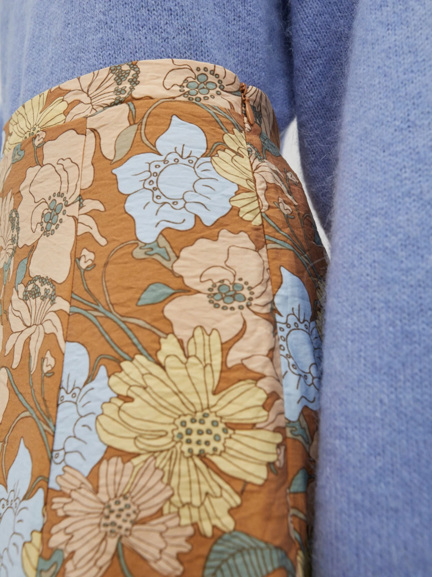 EDITED Jupes Longues Jupe Makayla Femme Caramel 4 EDITED Jupes Longues Jupe Makayla Femme Caramel – Image 2