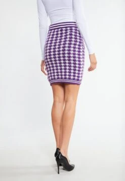 Faina Mini-jupes Jupe Femme Violet Foncé -Edited You Boutique dae6dad5eaafb37d064ac9ea0105e56c