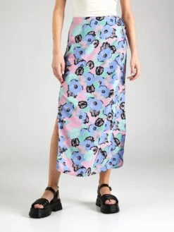 Monki Jupes Longues Jupe Femme Bleu-gris / Bleu Clair 9 Monki Jupes Longues Jupe Femme Bleu-gris / Bleu Clair -Edited You Boutique dd6beab21eb7a968dfb89bd8c7c67ab8