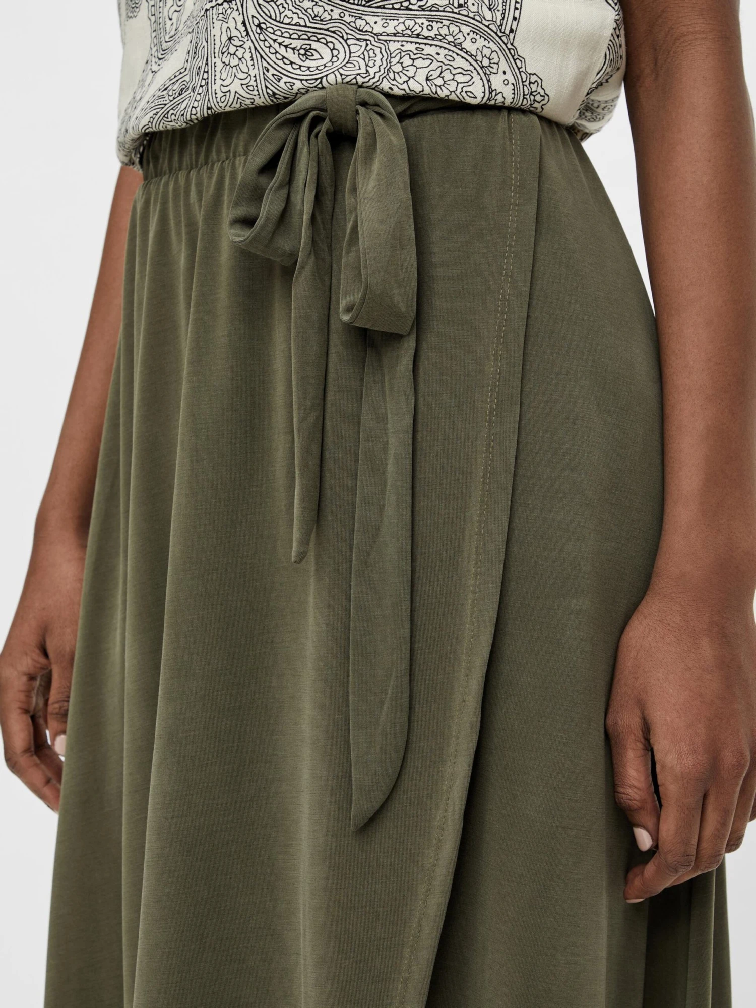 Object Jupes Longues Jupe Annie Femme Olive 8 Object Jupes Longues Jupe Annie Femme Olive – Image 6