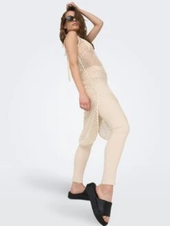 ONLY Robes De Plage Vêtement De Plage Femme Beige -Edited You Boutique e36b35c8da6eb8ba1e1ac0deecc3f2a8