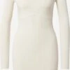 Abercrombie & Fitch Robes Robes En Maille PARTY Femme Crème -Edited You Boutique e59ef2374f05ba1dcf7f8c12109a2bd0