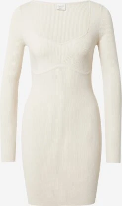 Abercrombie & Fitch Robes Robes En Maille PARTY Femme Crème