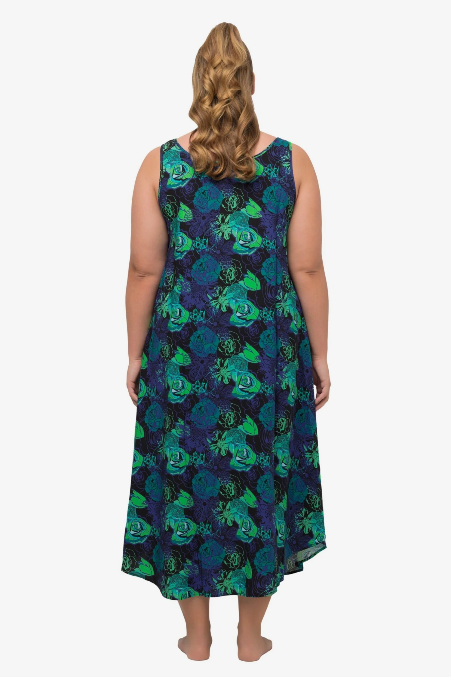 Ulla Popken Robes De Plage Vêtement De Plage Femme Bleu / Vert / Noir 5 Ulla Popken Robes De Plage Vêtement De Plage Femme Bleu / Vert / Noir – Image 3