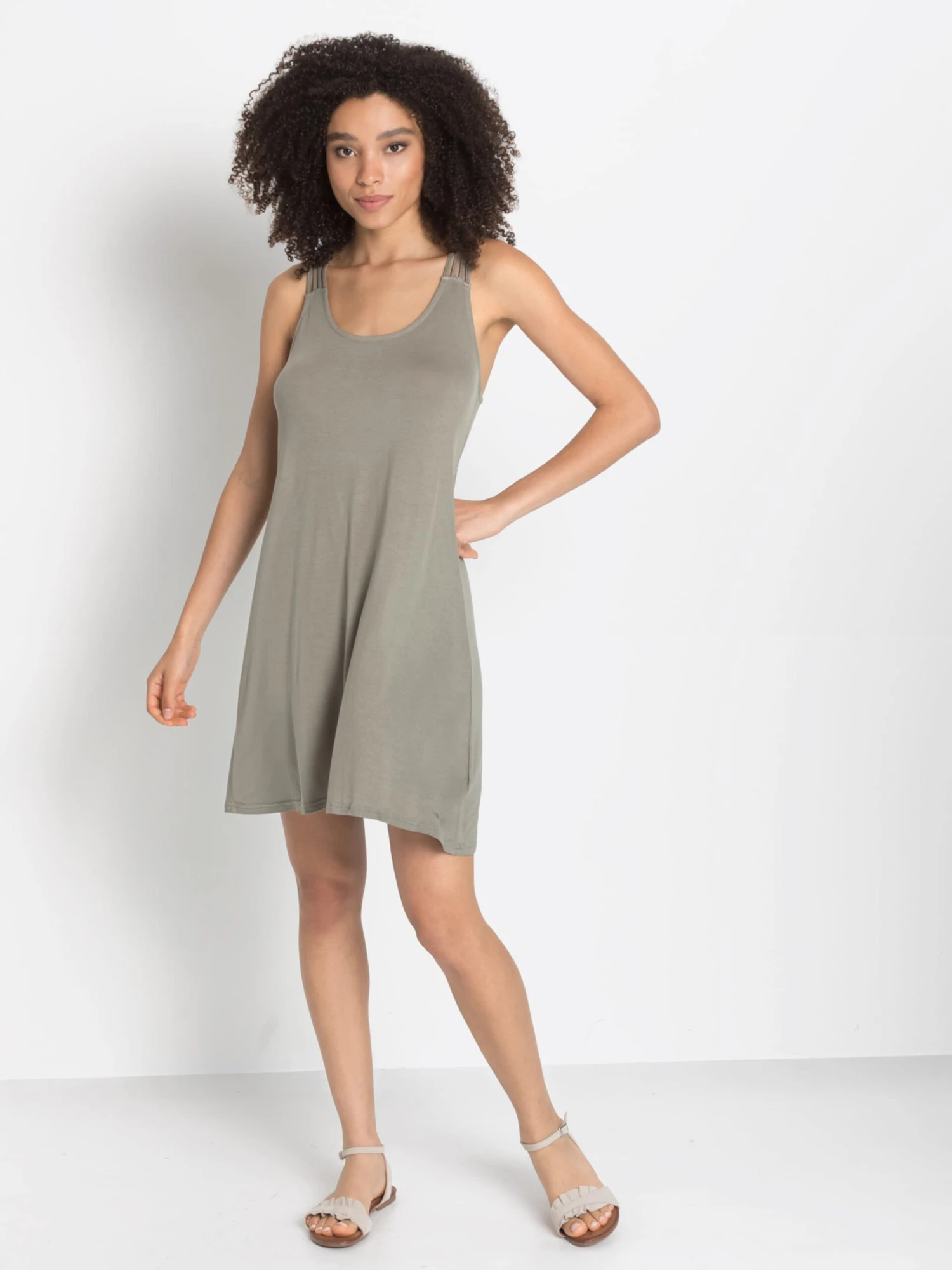 S.Oliver Robes De Plage Vêtement De Plage Femme Kaki 5 S.Oliver Robes De Plage Vêtement De Plage Femme Kaki – Image 3