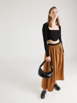 MEXX Jupes Longues Jupe Femme Camel -Edited You Boutique e6c1ae9638edc198048da3909d3d43cb