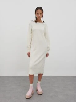 EDITED Robes Robes En Maille Neriah Femme Beige -Edited You Boutique ea9050a431f69eb6fed89bb86bd4b3fa