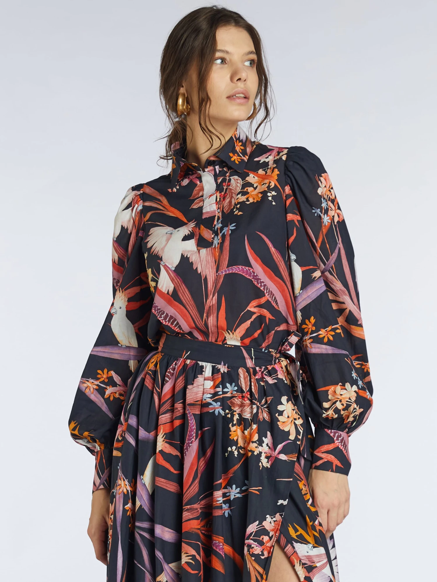 Jupes Longues Jupe KAGU Femme Noir 7 Jupes Longues Jupe KAGU Femme Noir – Image 5