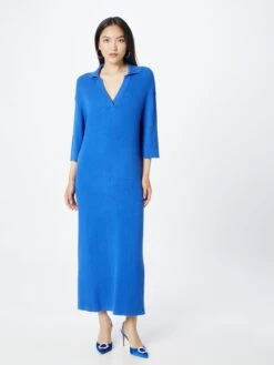 InWear Robes Robes En Maille Imimi Femme Bleu -Edited You Boutique ec6addd420064fb1f1092c635283e9f0