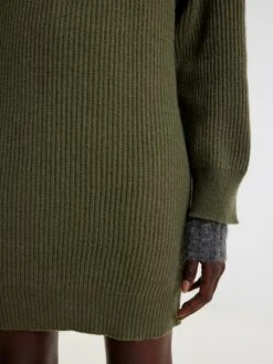 EDITED Robes Robes En Maille Marwa Femme Vert -Edited You Boutique ecf2c3756d7b602c2358a4756608de9a