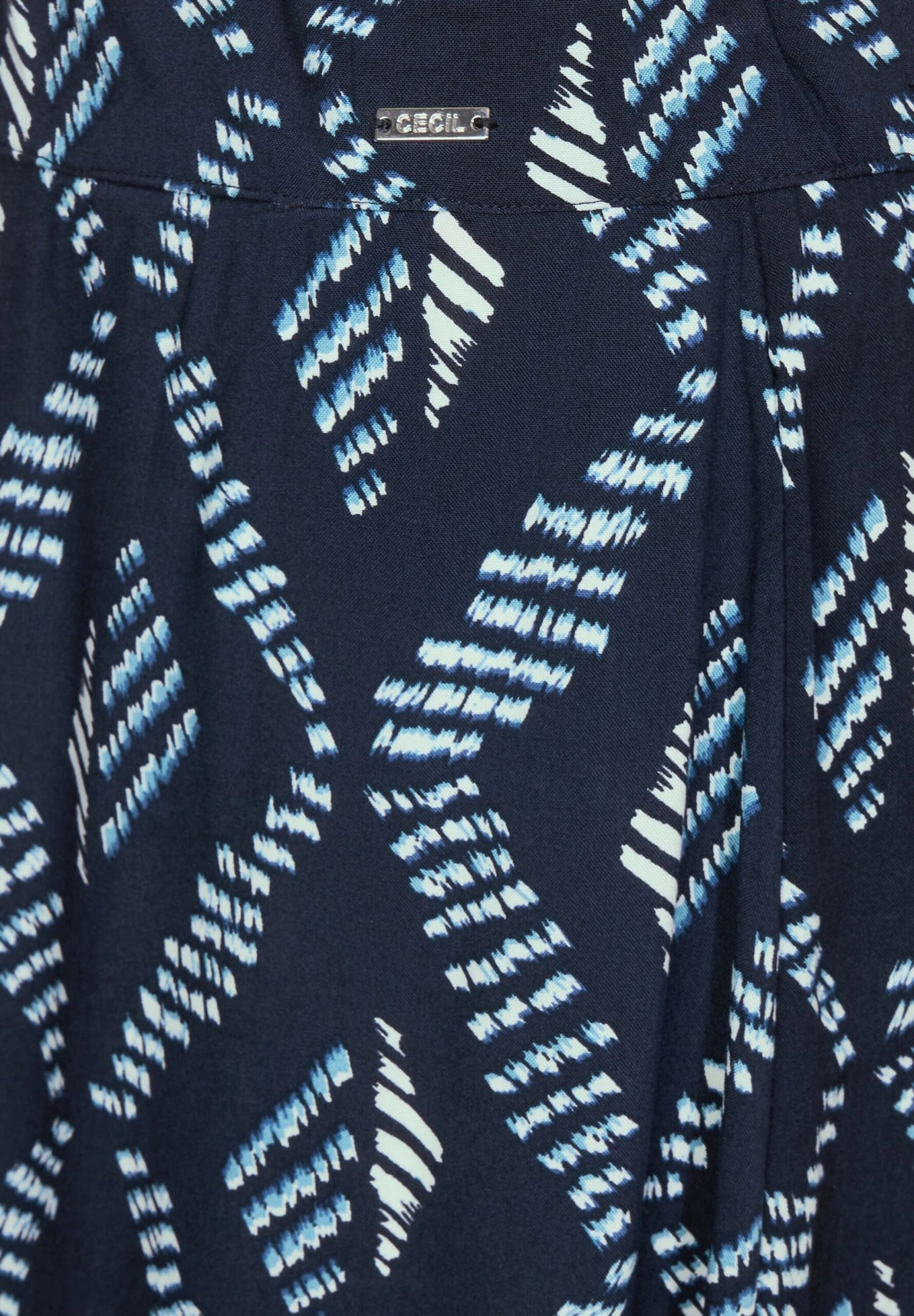 Cecil Jupes Longues Jupe Femme Bleu Marine / Bleu Clair 7 Cecil Jupes Longues Jupe Femme Bleu Marine / Bleu Clair – Image 5