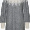 Vero Moda Robes Robes En Maille Simone Femme Gris Clair / Gris Chiné -Edited You Boutique ed80e161a513bd1b6f75cc8bfdb8ea06