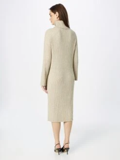 Vila Robes Robes En Maille Femme Beige Foncé -Edited You Boutique ee015183c8e422ee60c7916c4977d018