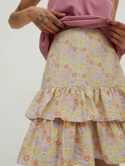 EDITED Mini-jupes Jupe Gwen Femme Mélange De Couleurs -Edited You Boutique ee3dfc278f1124b33748c972397b71d2