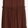 Vila Jupes Longues Jupe Femme Marron 2 Vila Jupes Longues Jupe Femme Marron -Edited You Boutique ef3ba302915e5548a8c05c2bd5715570