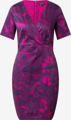 Comma Robes Fourreaux Robe Fourreau Femme Violet