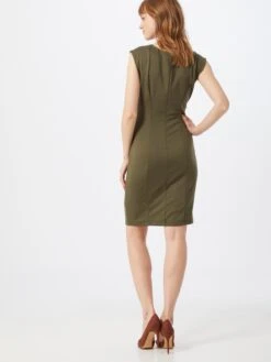 Kaffe Robes Fourreaux Robe Fourreau India Femme Olive -Edited You Boutique f13083dbedf38dc72258869b65e63905