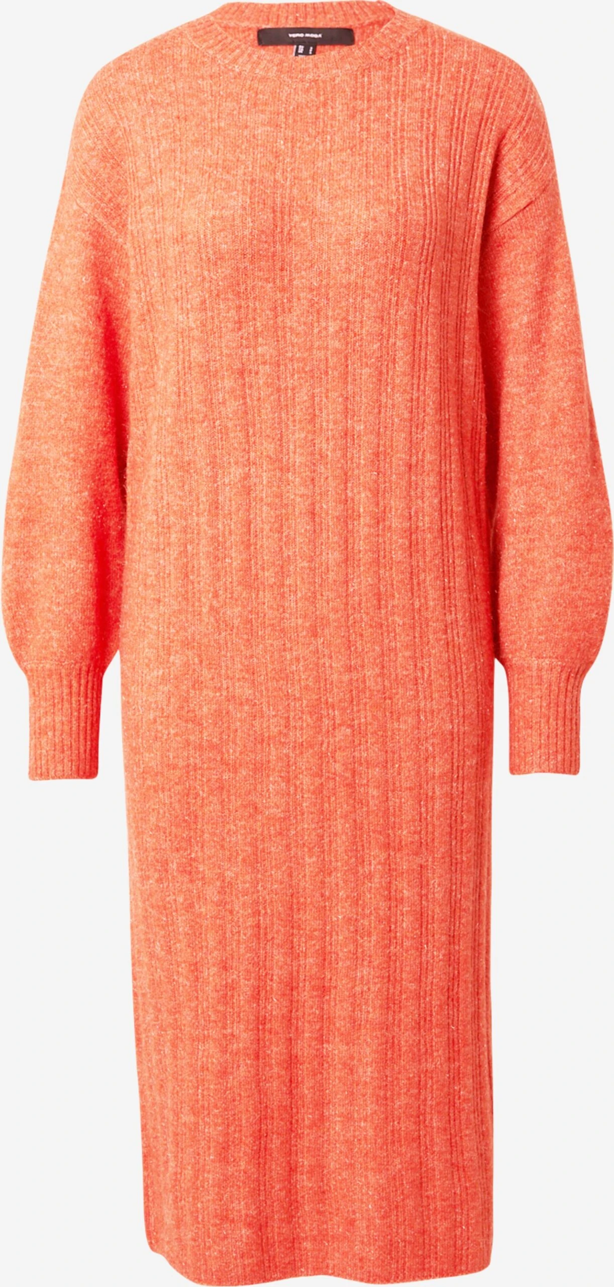 Vero Moda Robes Robes En Maille HAILEY Femme Rouge Feu 3 Vero Moda Robes Robes En Maille HAILEY Femme Rouge Feu