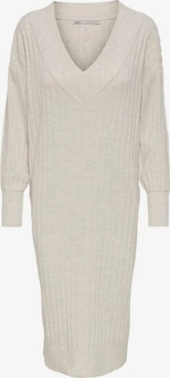 ONLY Robes Robes En Maille Tessa Femme Beige Clair