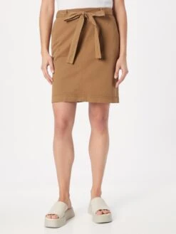 BOSS ORANGE Mini-jupes Jupe Femme Sable 9 BOSS ORANGE Mini-jupes Jupe Femme Sable -Edited You Boutique f444261b6377cb354580dc574a20aaa4