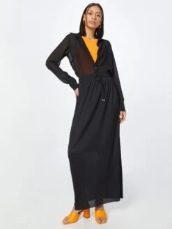 About You Jupes Longues Jupe Liam Femme Noir -Edited You Boutique f60b9a7ea2c2ac8f3b60812b066ac23b