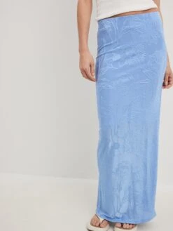 NA-KD Jupes Longues Jupe Femme Bleu Clair