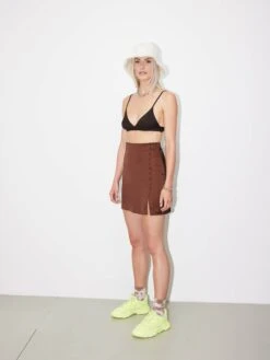 Mini-jupes Jupe Astrid Femme Brun Foncé 10 Mini-jupes Jupe Astrid Femme Brun Foncé -Edited You Boutique f93af402fda8d6c6eb82a8ff44297ec8