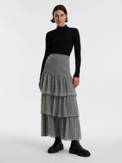 EDITED Jupes Longues Jupe Julina Femme Beige -Edited You Boutique fa8821c4e86f093a1cf2b7c98abd787e