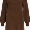 Object Robes Robes En Maille Malena Femme Marron