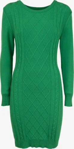 Robes Robes En Maille Femme Vert