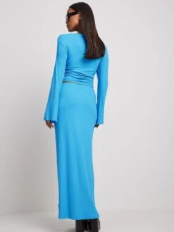 NA-KD Jupes Longues Jupe Femme Azur -Edited You Boutique fc90a2f937ad06966344358e105de132
