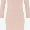 Robes Robes En Maille Femme Rose Pastel -Edited You Boutique fcaa643e2127d43ad41d5bb7c8839903