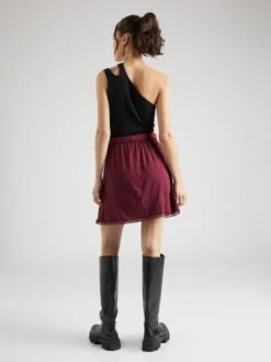 About You Mini-jupes Jupe Alita Femme Bordeaux -Edited You Boutique fde0486e18d97cc8f822999029898bfc