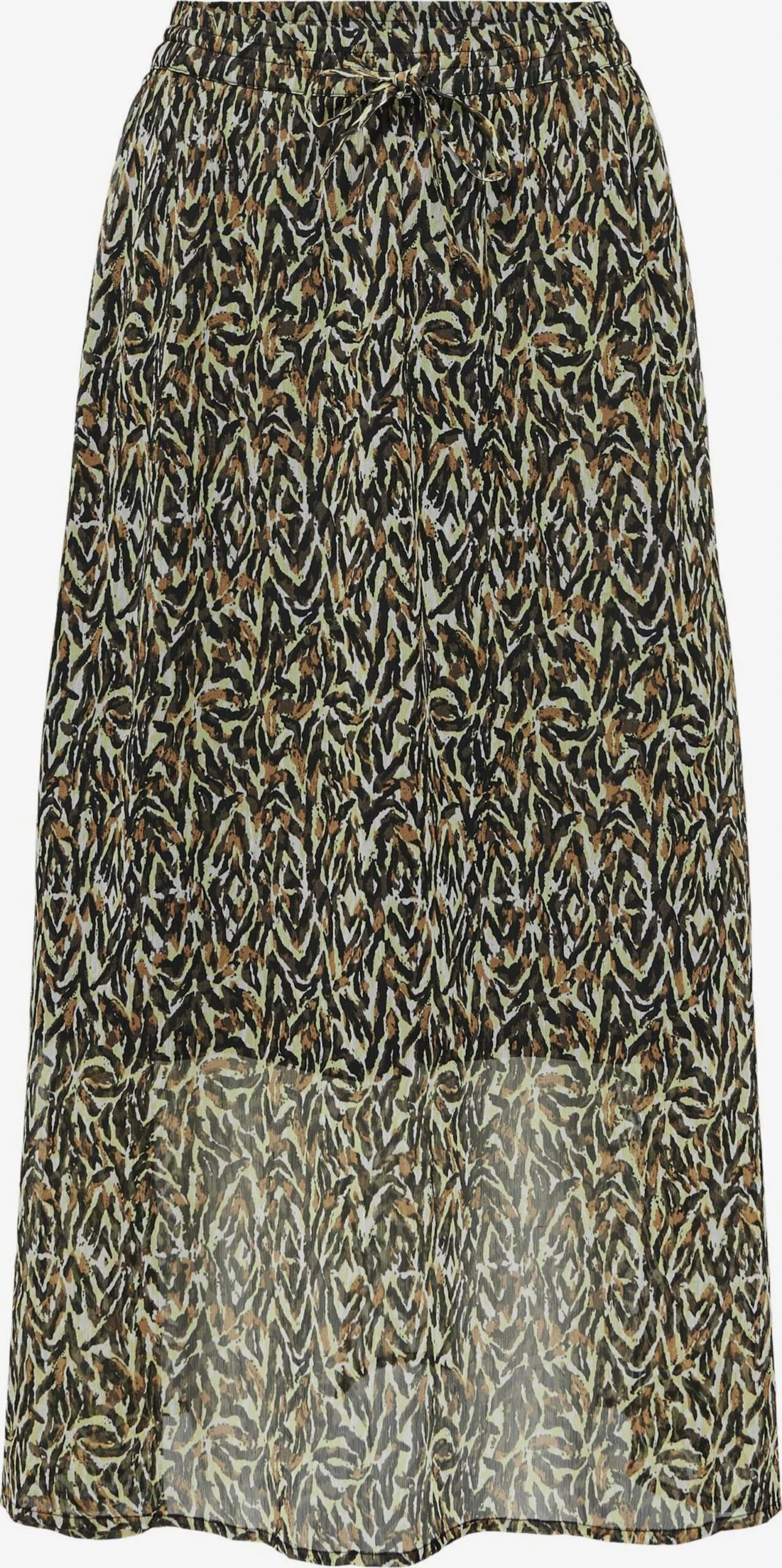 ONLY Jupes Longues Jupe Eliza Femme Vert Pastel / Vert Foncé 3 ONLY Jupes Longues Jupe Eliza Femme Vert Pastel / Vert Foncé